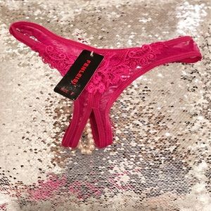 Hot Lace Crotchless and G-String Sexy Design Pearl